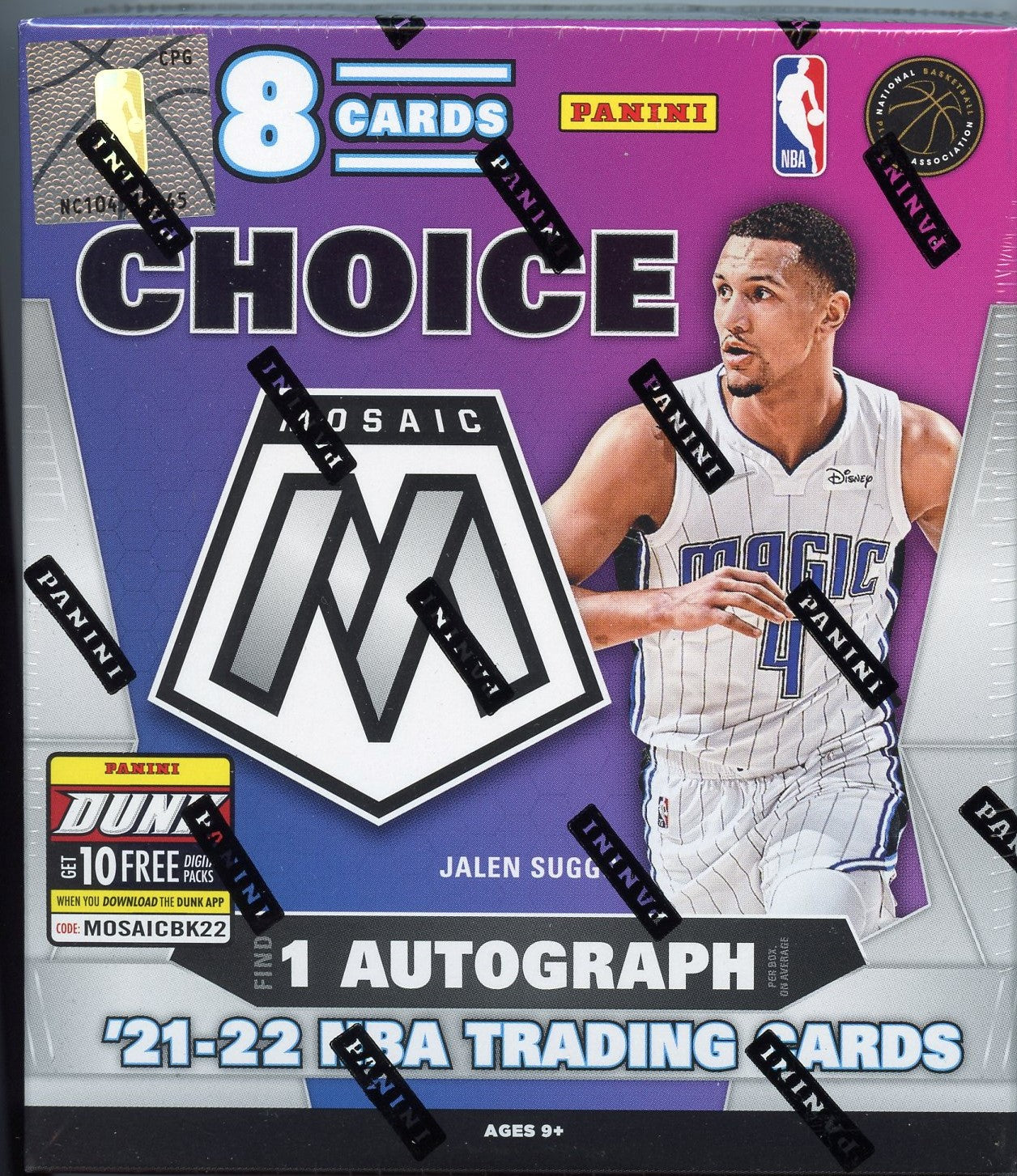 2021/22 Panini Mosaic Basketball NBA Choice Box – At the Ballpark