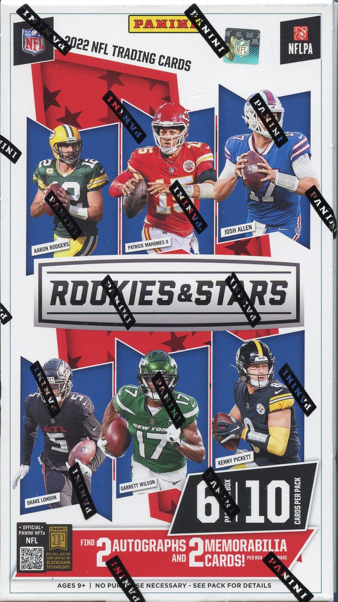 Atlanta Falcons 2022 Rookies & Stars NFL Football 24 Pack Box