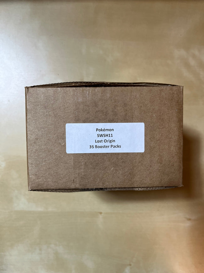 Pokemon Lost Origin x36 Factory Sealed Booster Packs in Cardboard Box