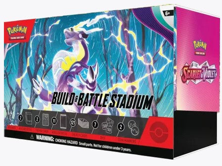 Pokemon Scarlet & Violet Factory Sealed Build & Battle Stadium