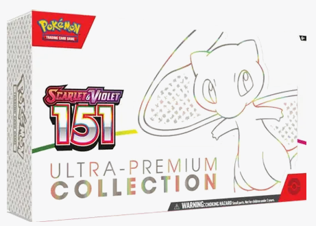 Pokemon Scarlet & Violet 151 Factory Sealed Ultra Premium Collection Box