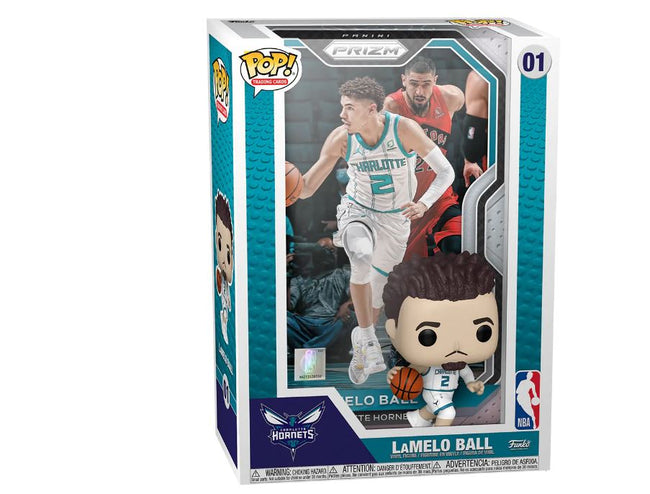 Funko Pop! Trading Cards Prizm Lamelo Ball NBA Basketball Charlotte Hornets