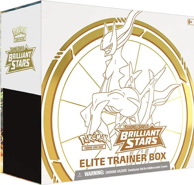 Pokemon Sword & Shield Brilliant Stars Elite Trainer 10-Box Case