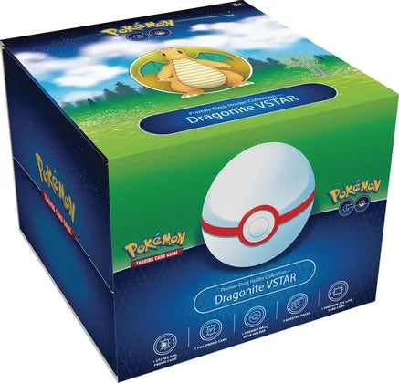 Pokemon GO Premier Deck Holder Collection (Dragonite VSTAR) 6-Box Case