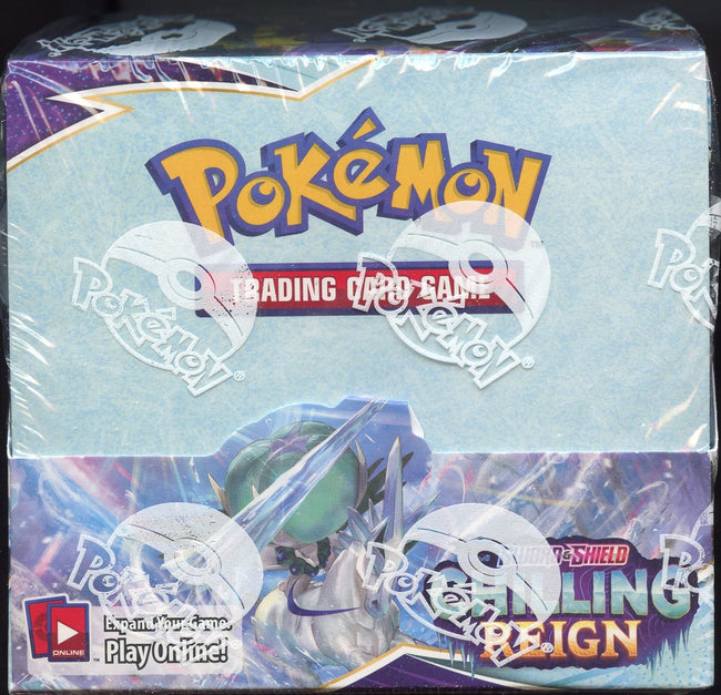 Pokemon Sword & Shield Chilling Reign Factory Sealed Booster Box