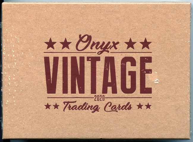 2020 Onyx Vintage Collection Baseball Factory Sealed Box