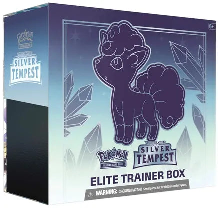 Pokemon Sword & Shield Silver Tempest Sealed Elite Trainer Box